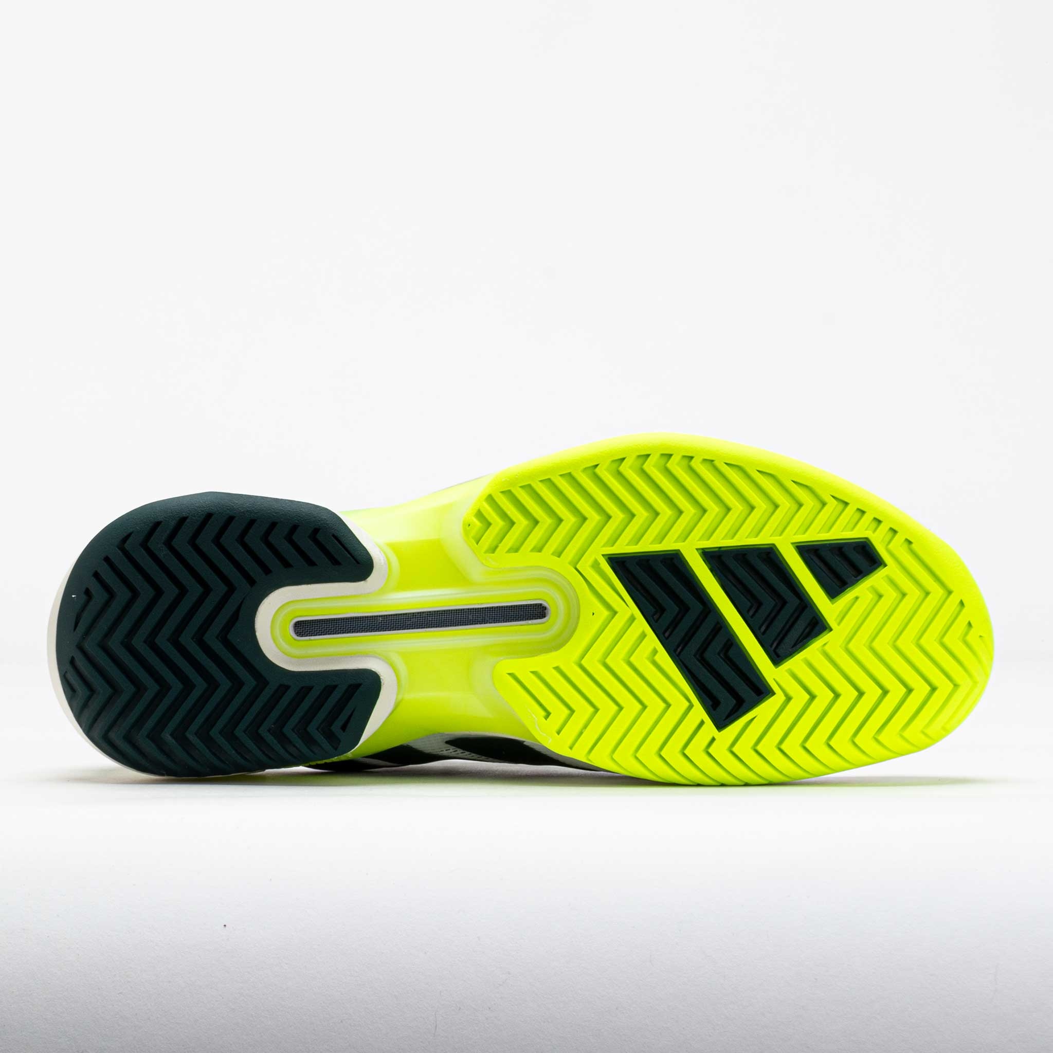 adidas Adizero Ubersonic 5 Men's White/Aurora Ivy/Lucid Lemon - 4