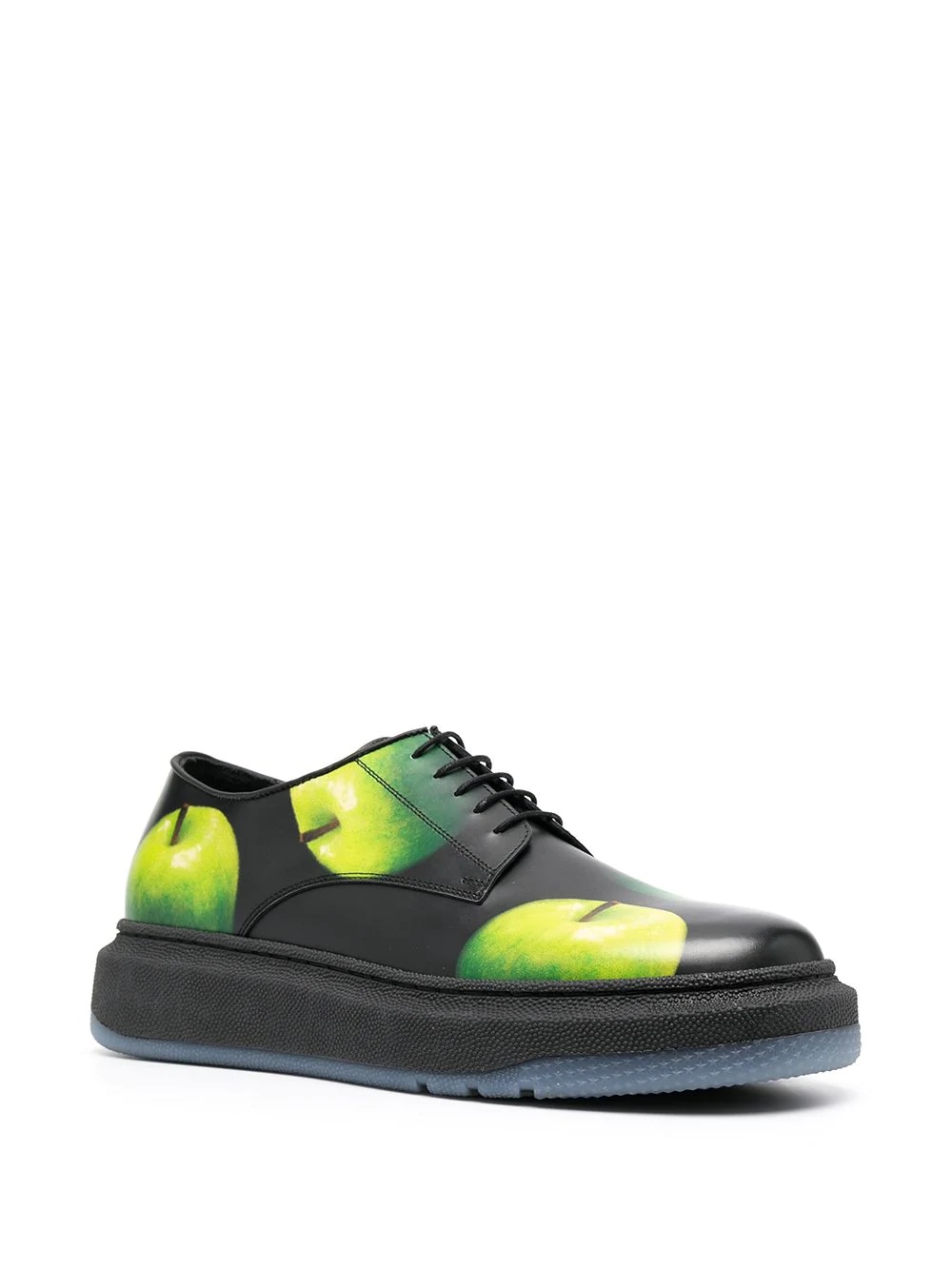 apple print sneakers - 2