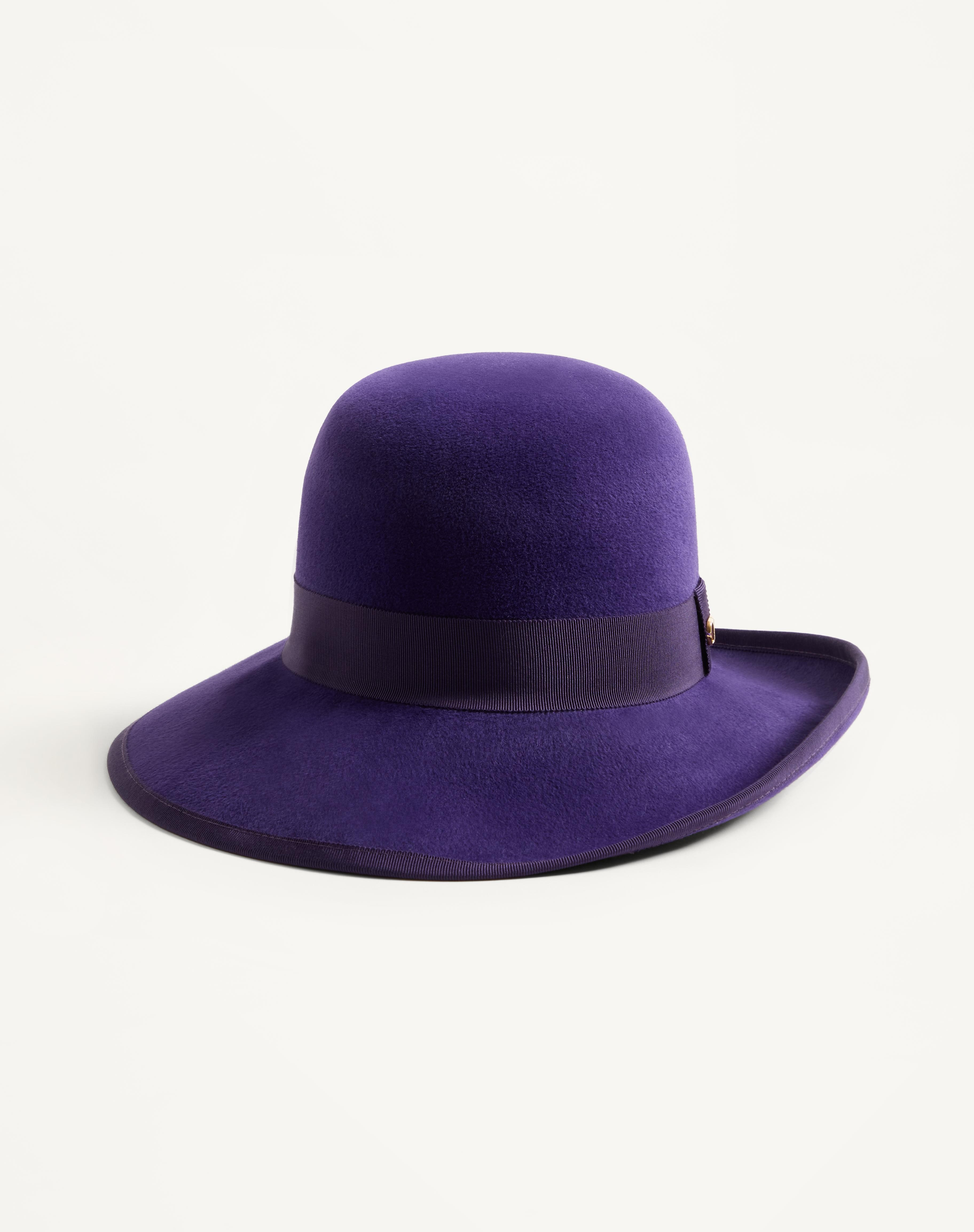 VLOGO SIGNATURE HAT IN LAPIN FABRIC - 1