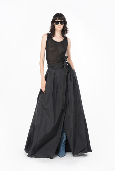 PINKO TAFFETA MAXI-SKIRT outlook