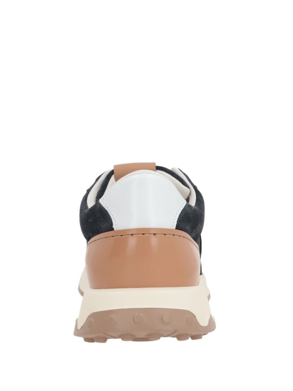 low-top suede sneakers - 3