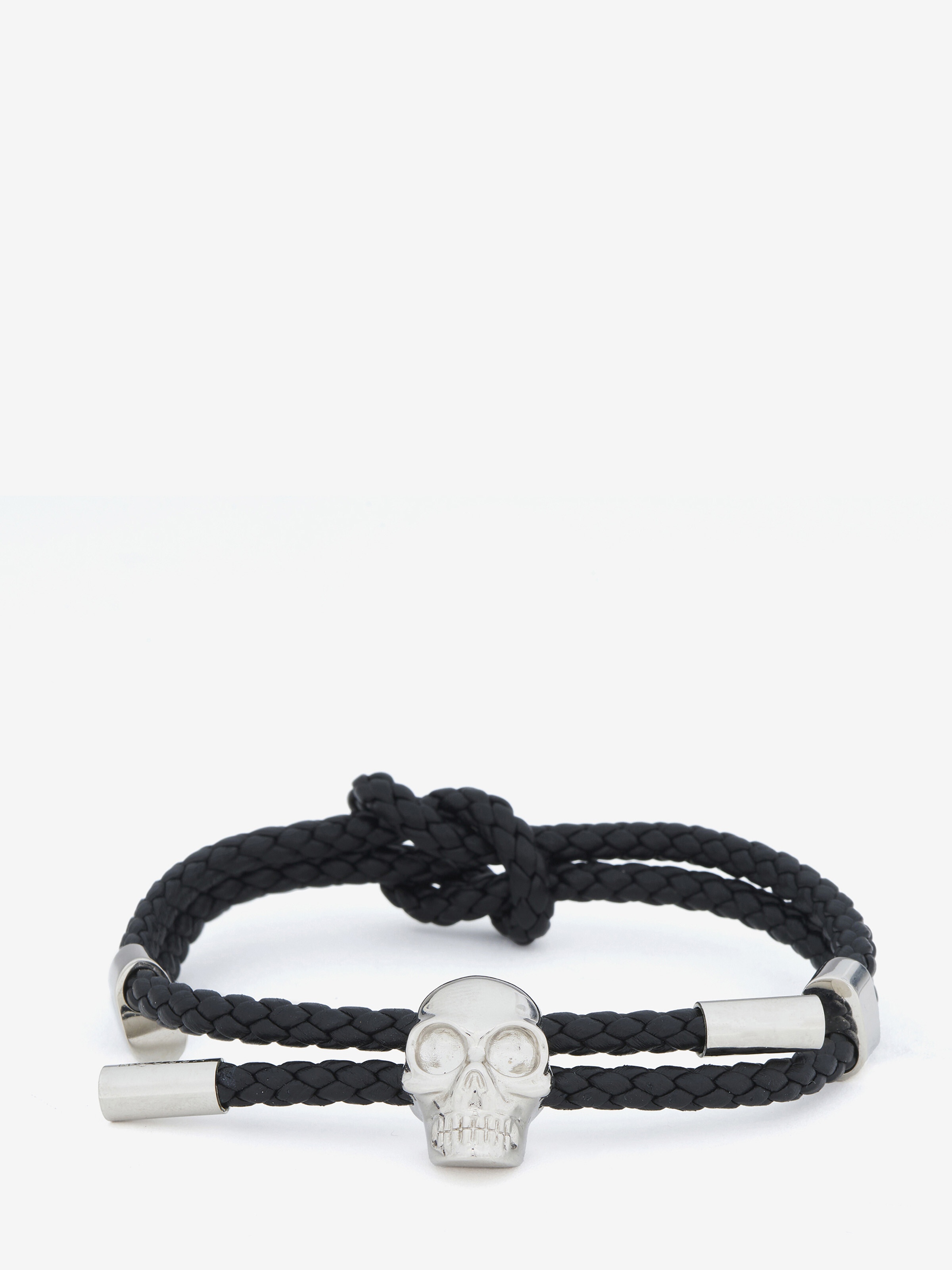 Skull Leather Bracelet - 4
