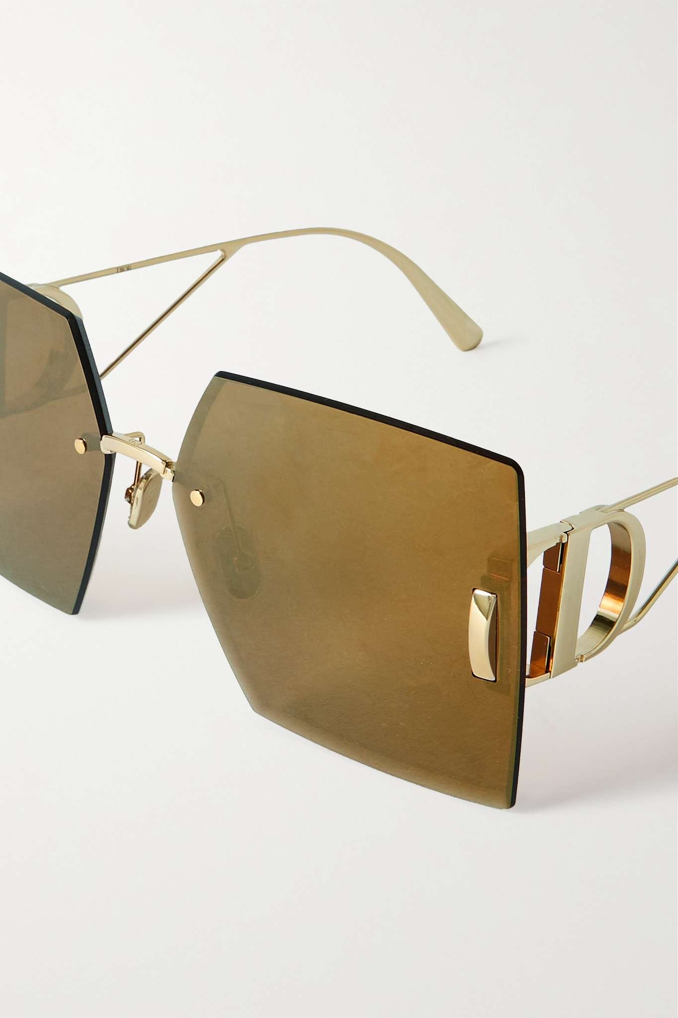 30Montaigne S7U square-frame gold-tone sunglasses - 4