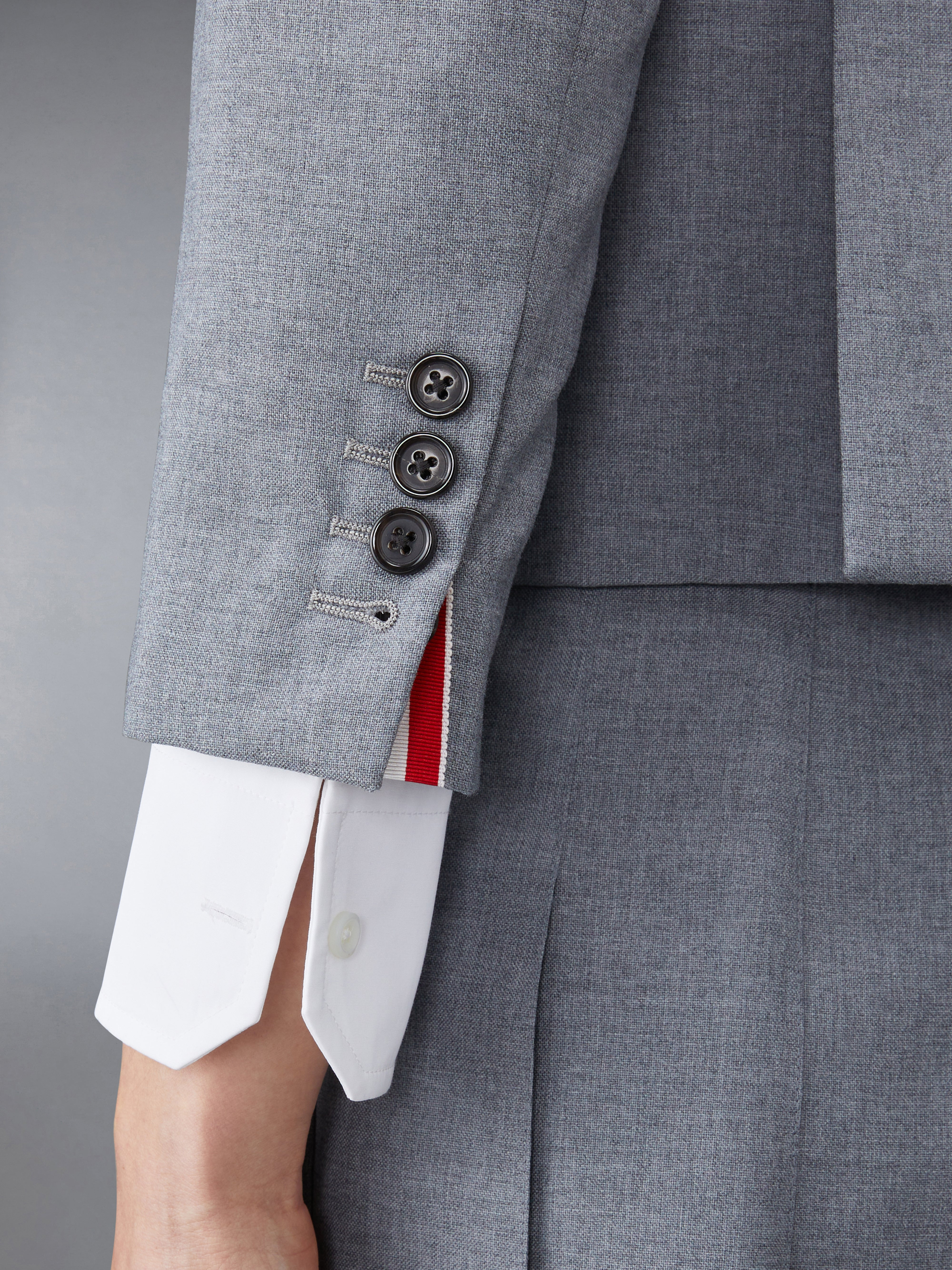 Plain Weave School Uniform Slim Fit Sport Coat - 4