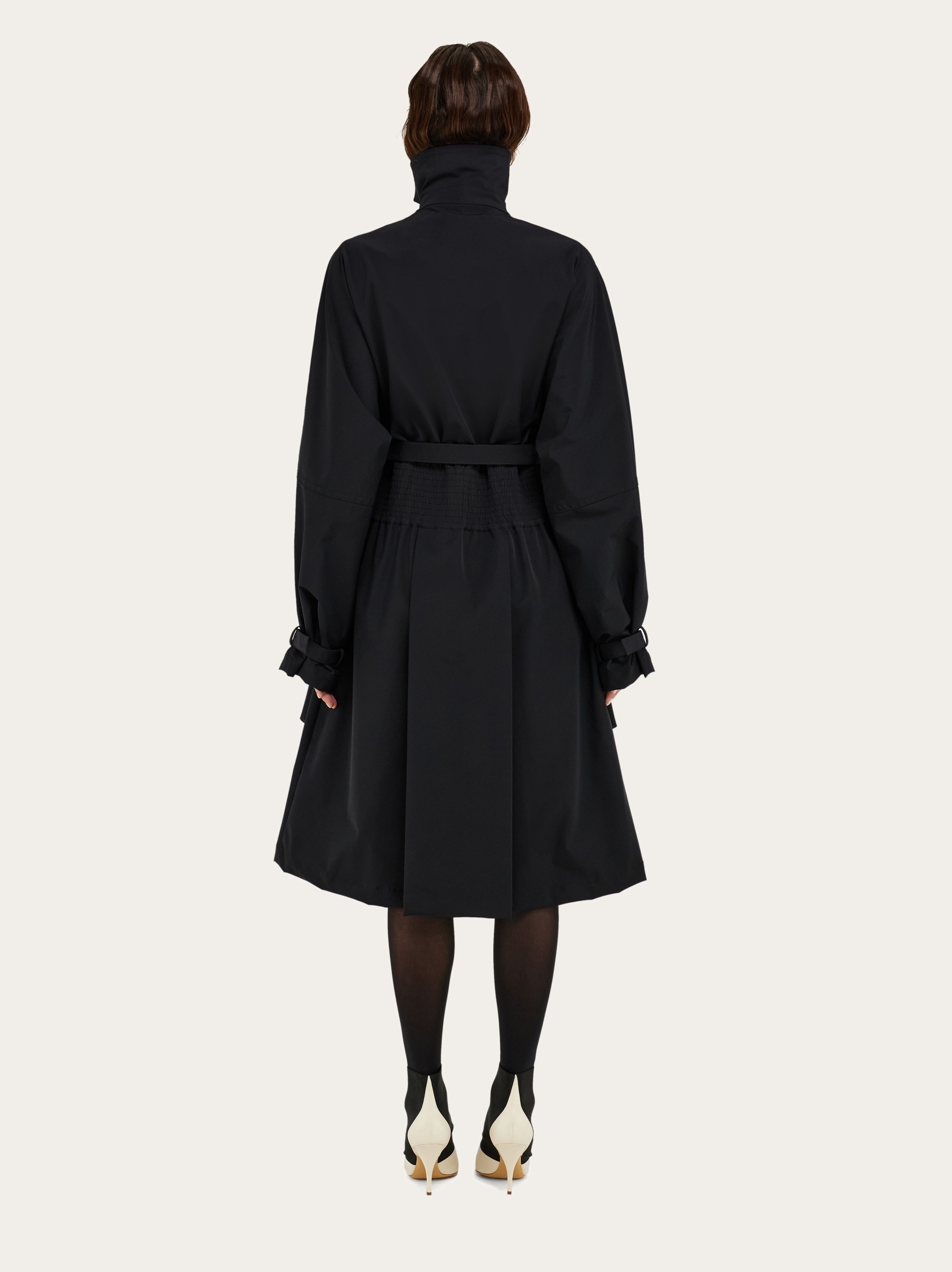 Double breasted coat with Hug buckle - 4