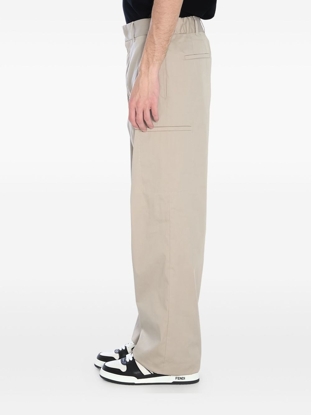 straight-leg trousers - 4
