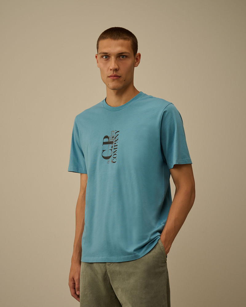 30/1 Jersey Short Sleeve Logo T-Shirt 3