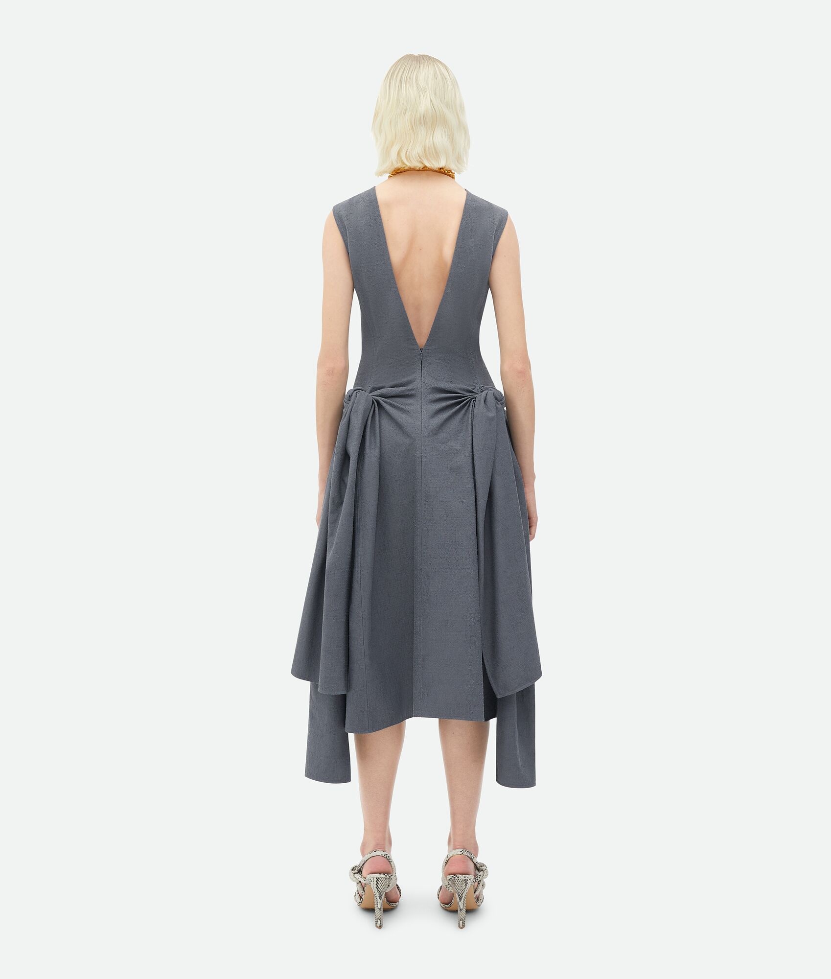 Bottega Veneta Cotton Midi Dress | REVERSIBLE