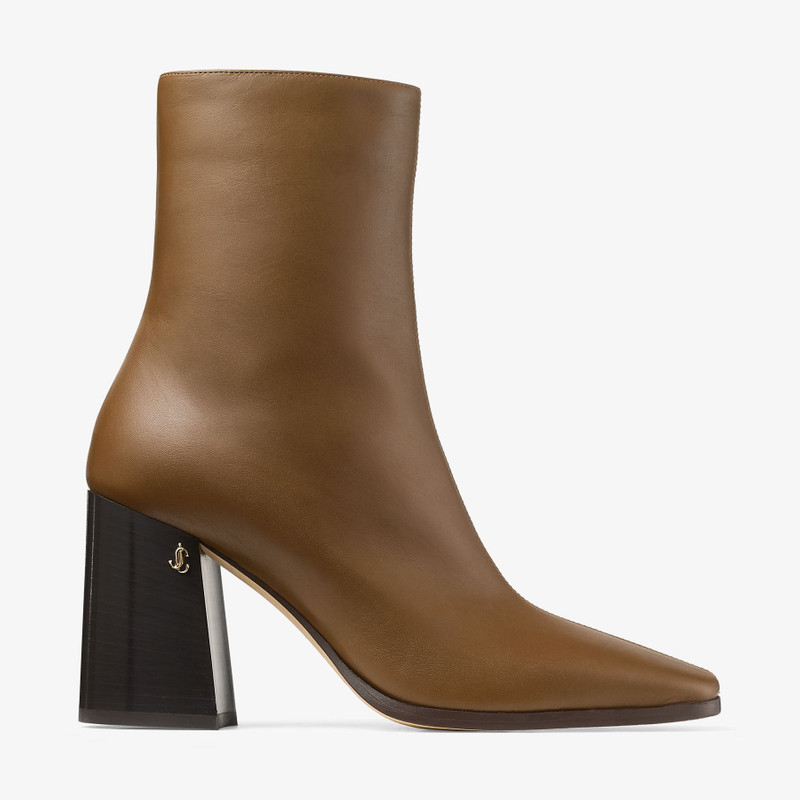 Bryelle 85 Clove Calf Leather Ankle Boot 1