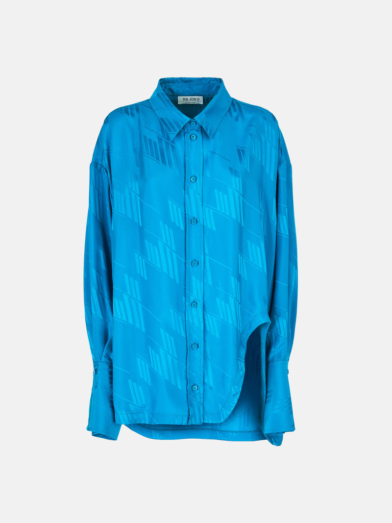 ''DIANA'' CAPRI BLUE SHIRT 1