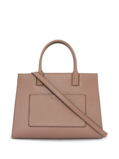 Burberry Frances mini leather tote bag outlook