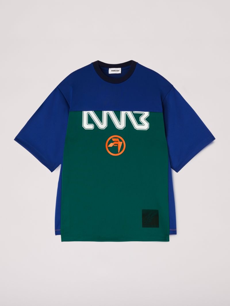 PANELLED GRAPHIC SS T-SHIRT - 1