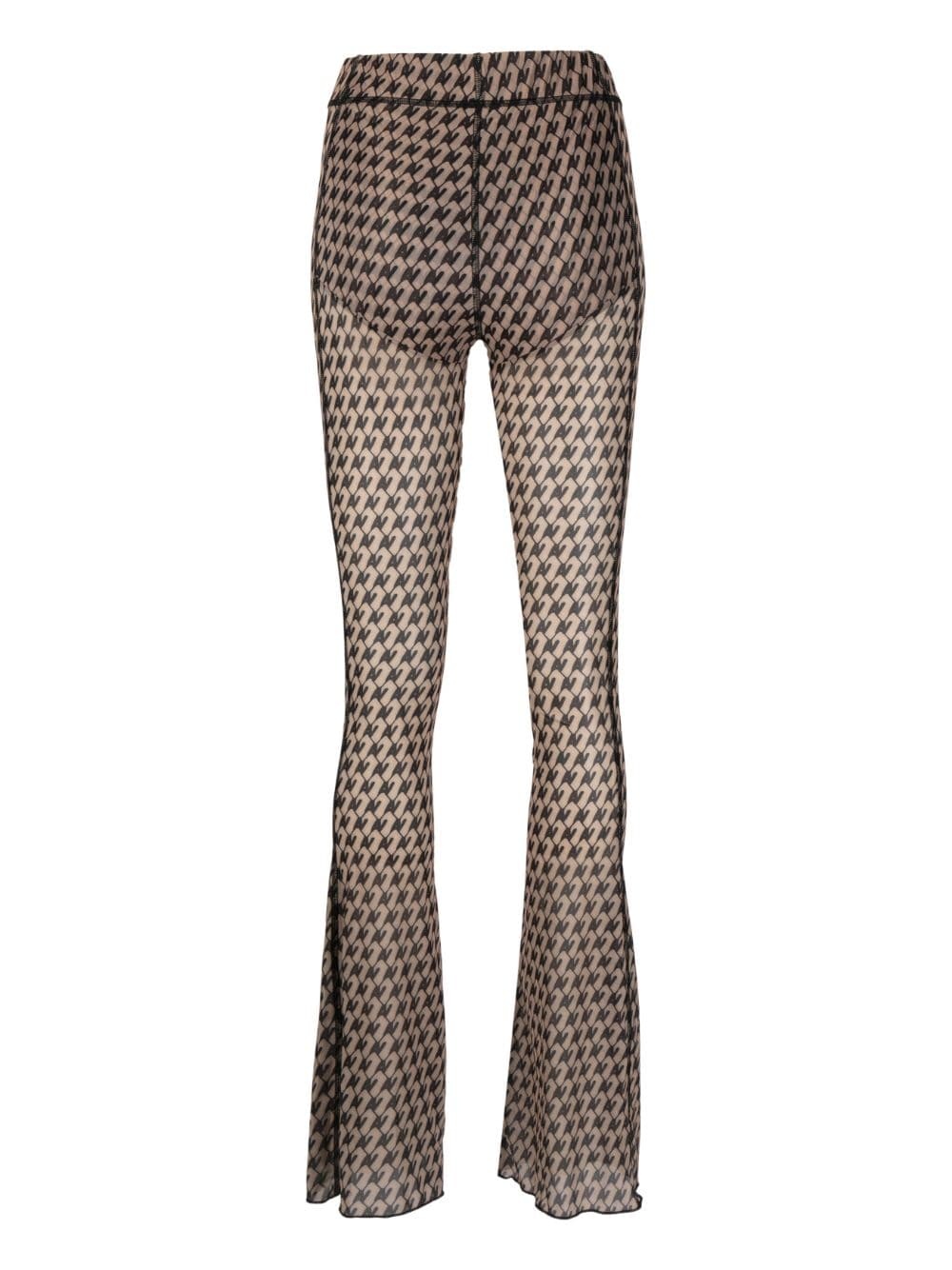 Apartment monogram-print trousers - 2