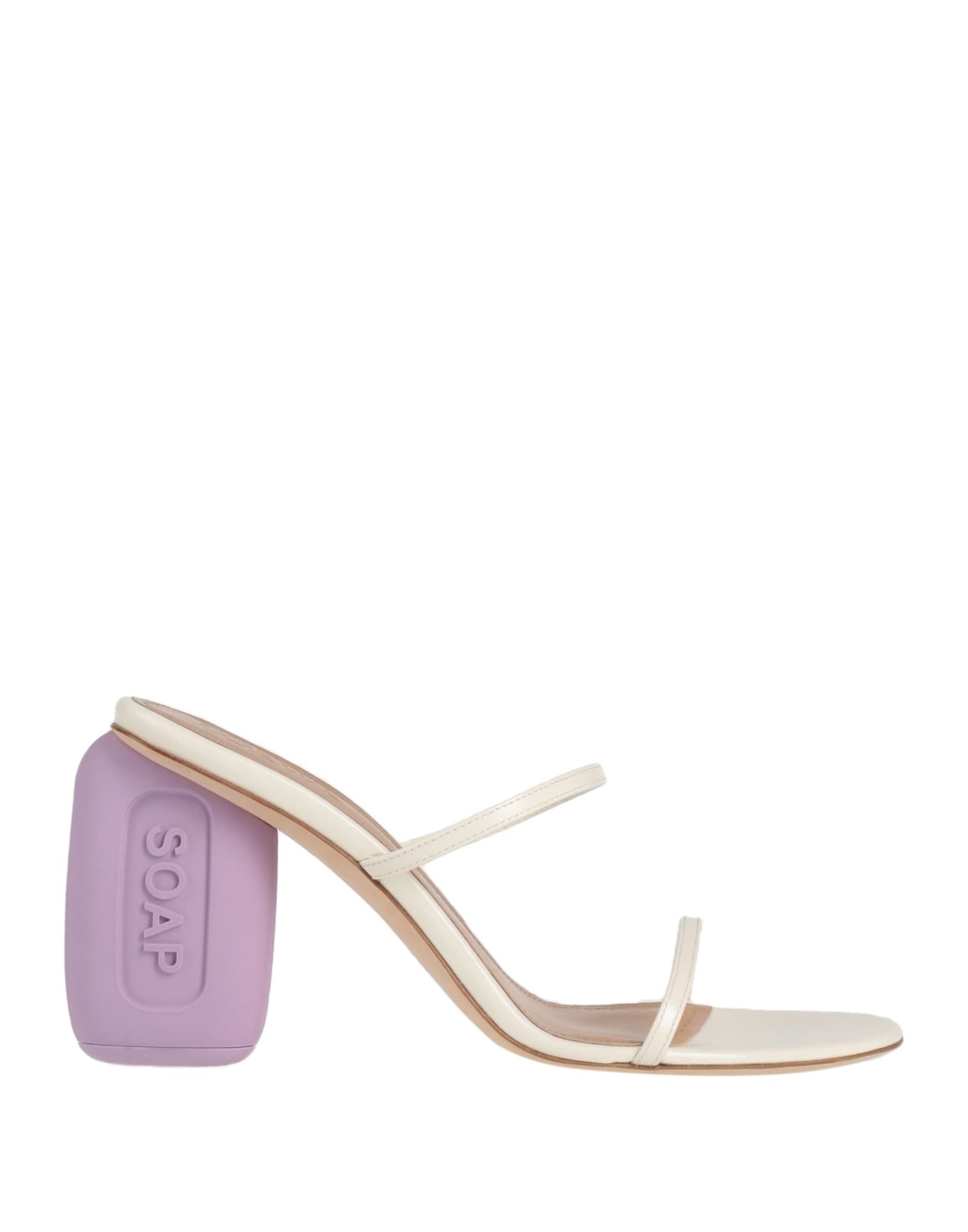 White Women's Sandals - 1