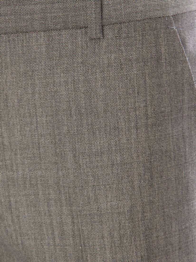 Mcqueen Classic Shark Wool Mohair Pants in Shark Grey - 6