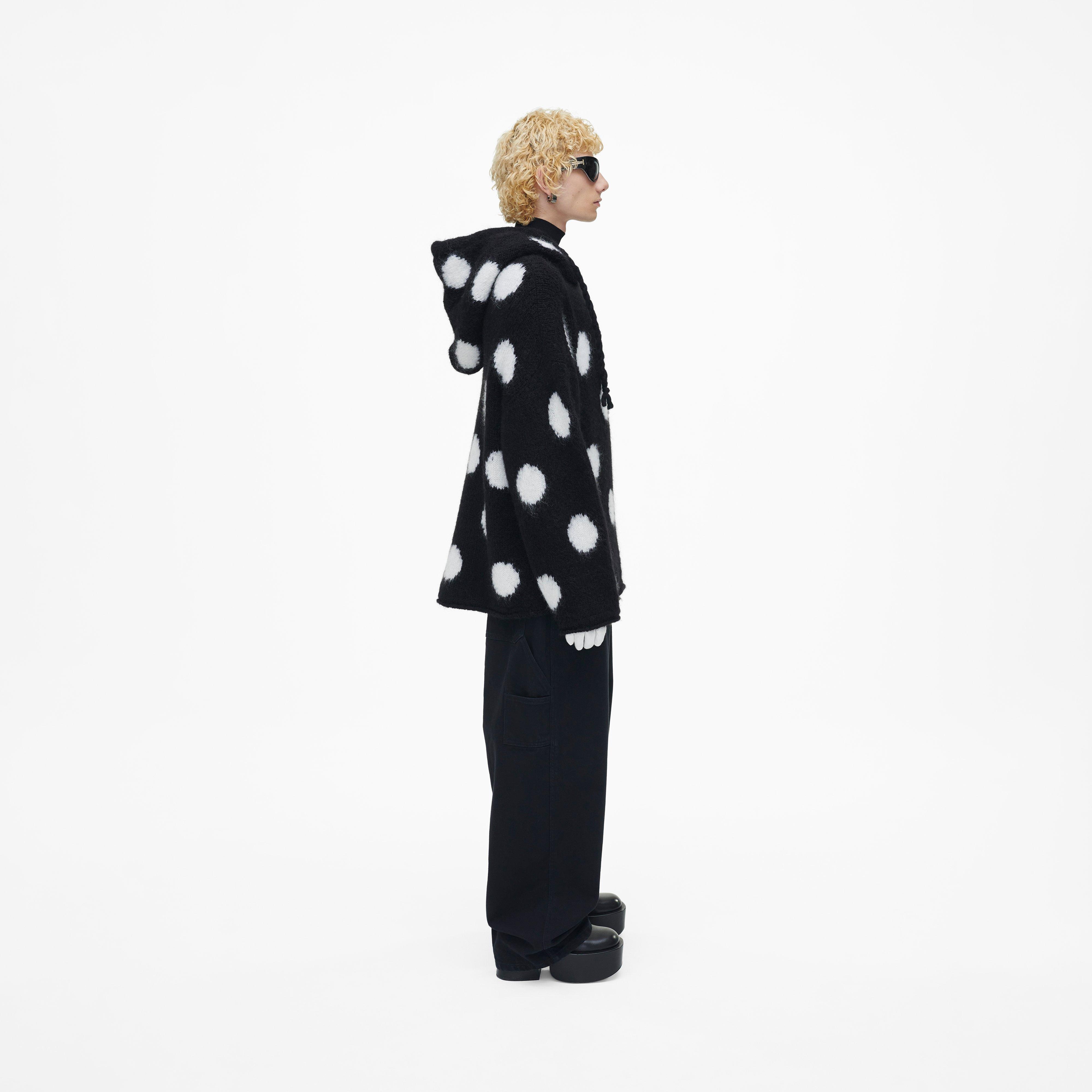 THE BRUSHED SPOTS KNIT HOODIE - 8