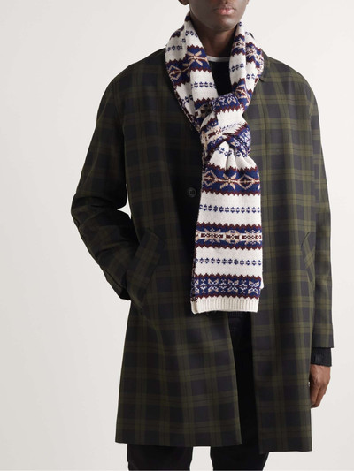 rag & bone Fair Isle Wool Scarf outlook