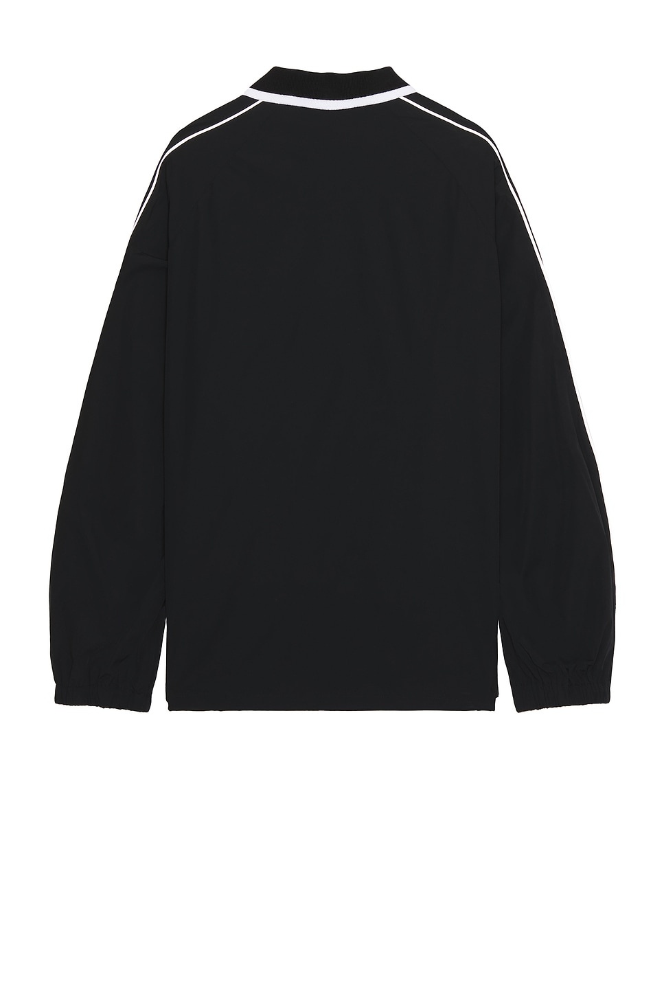 Back Gusset Sleeve Polo Collar Football Shirt - 2