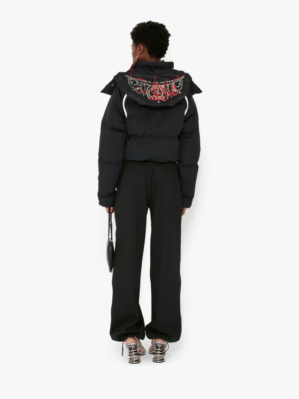 CARRIE - POSTER PRINT PUFFA JACKET - 4