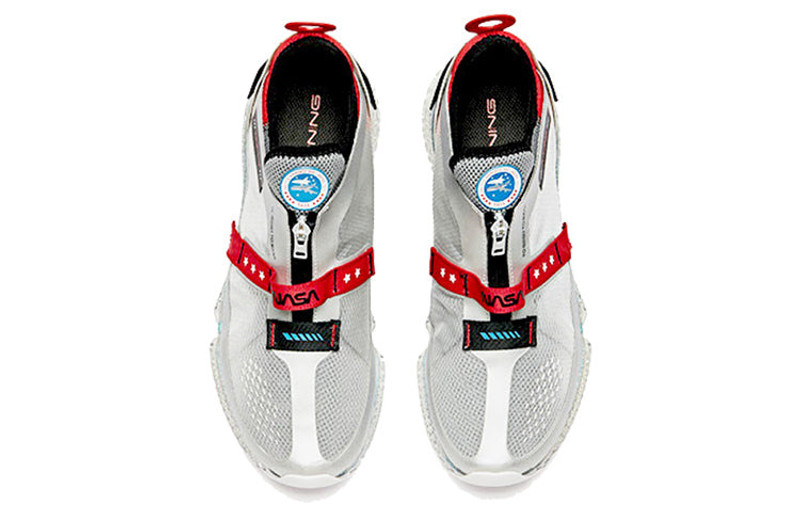 ANTA ANTA Qitian Full Cushion 'Grey White Blue' 912015550-8 outlook