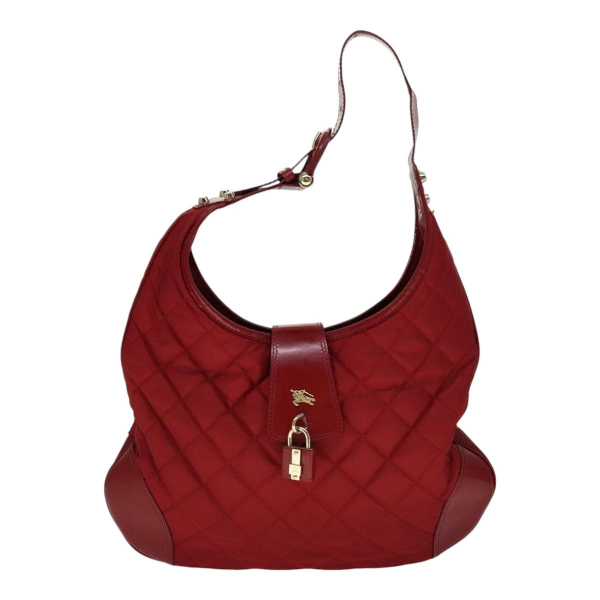 Burberry Shoulder Bag Nylon Red - 2