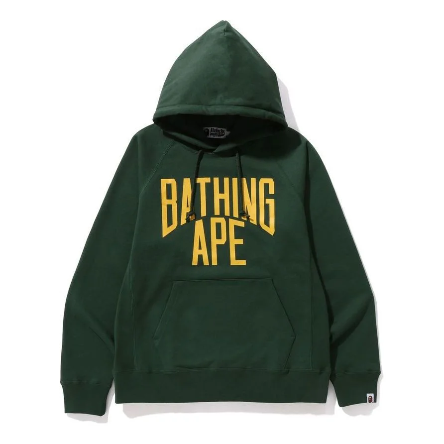 A Bathing Ape NYC Logo Hoodie 'Green' 1J80-114-007-GRN - 1