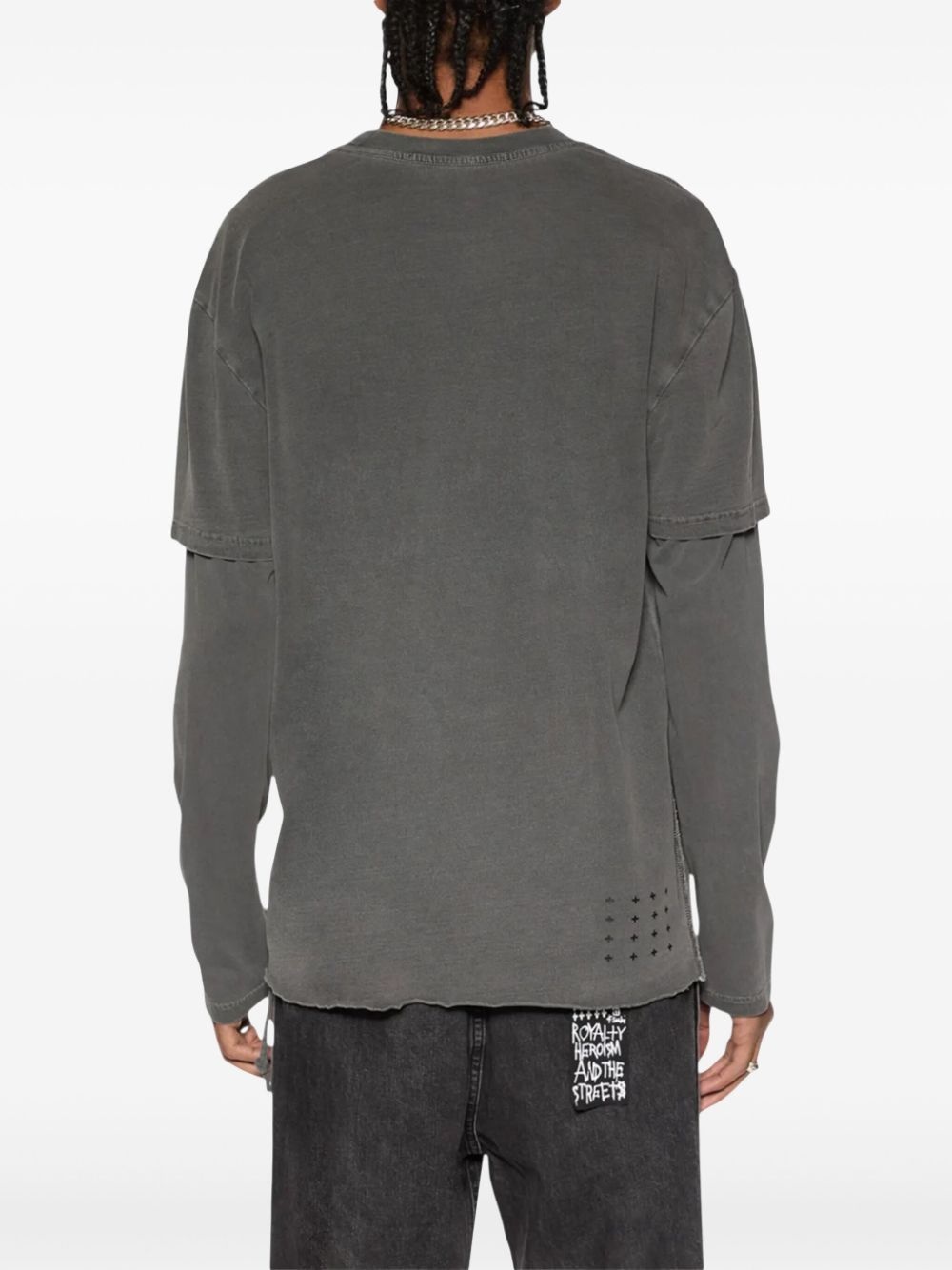 Fuego layered T-shirt - 4