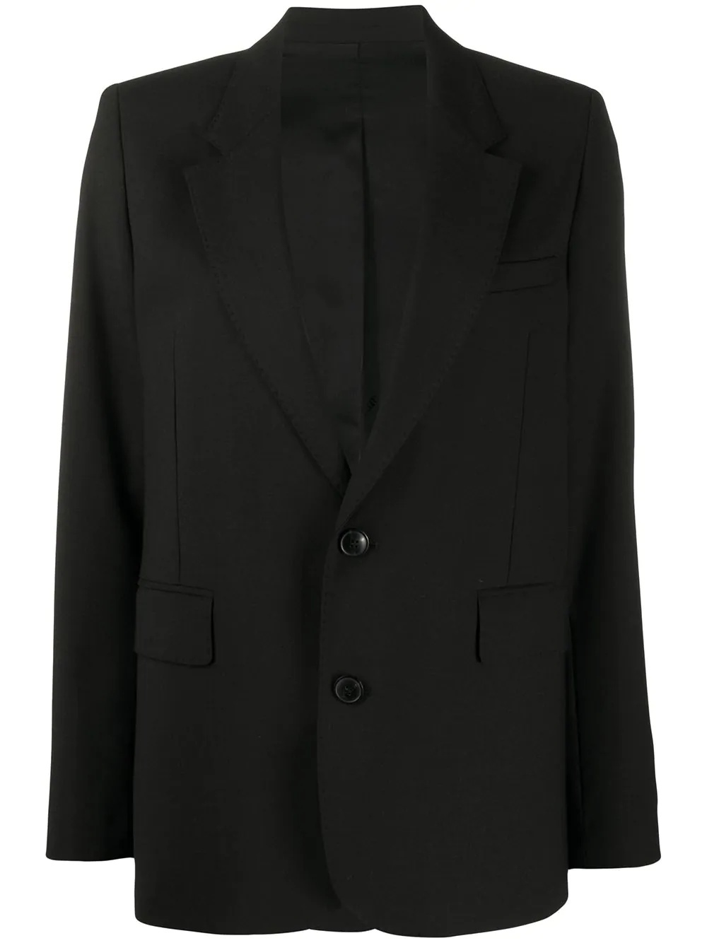 single-breasted tailored blazer - 1