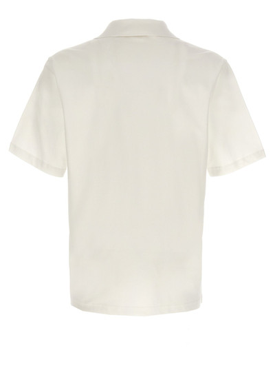 Lanvin Logo  Shirt Polo White outlook