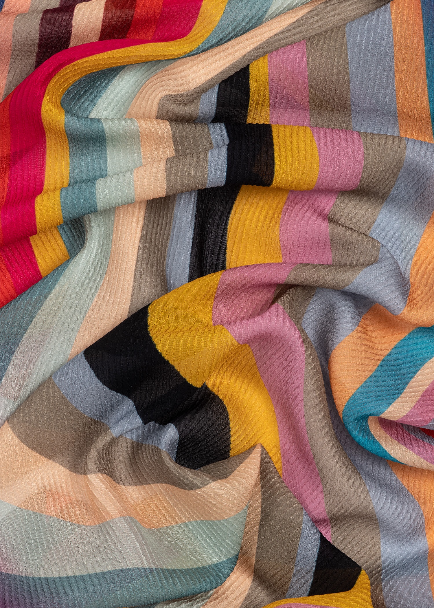 Ombre 'Swirl' Stripe Scarf - 4