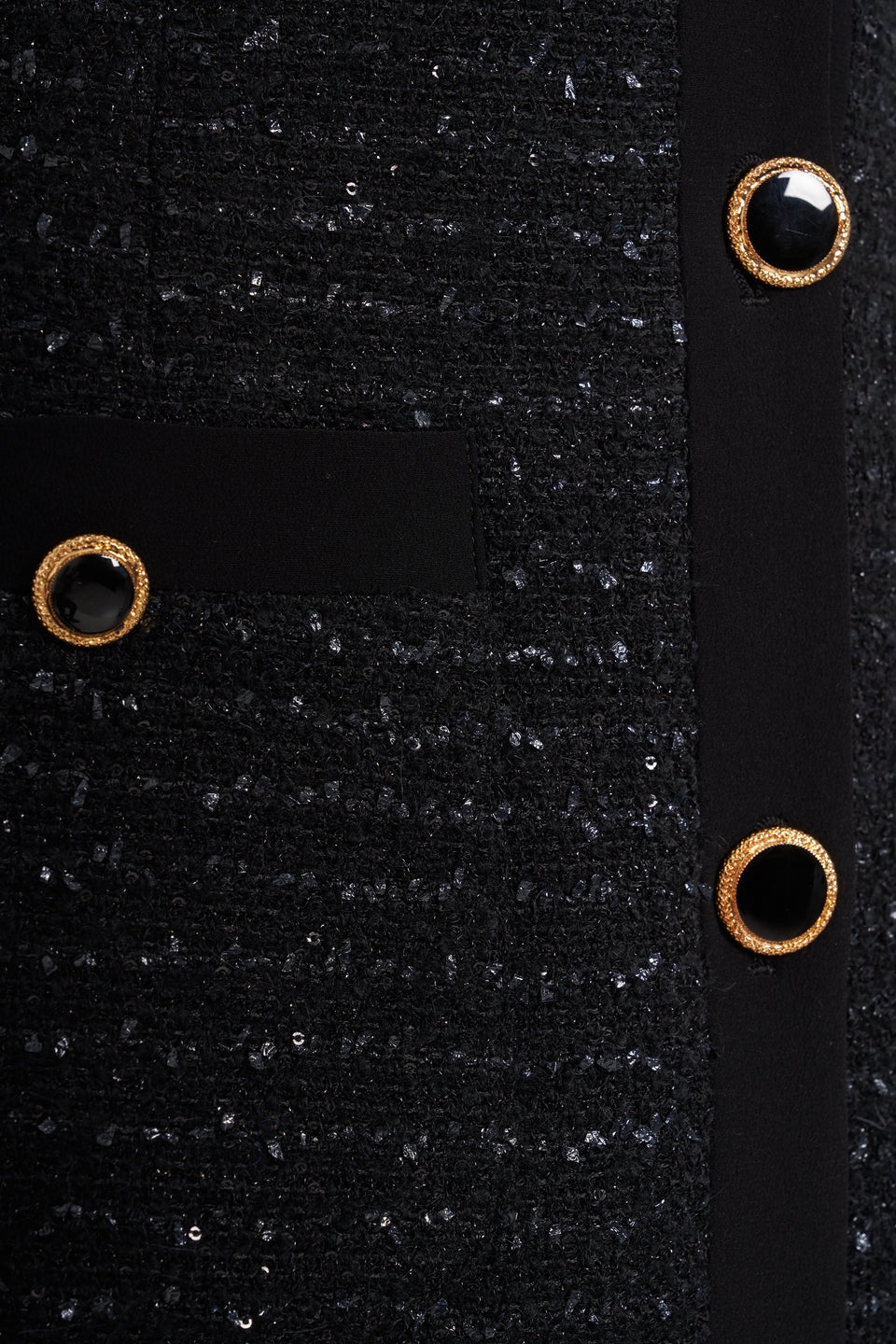 SEQUIN TWEED DRESS WITH JWL BUTTONS - 3