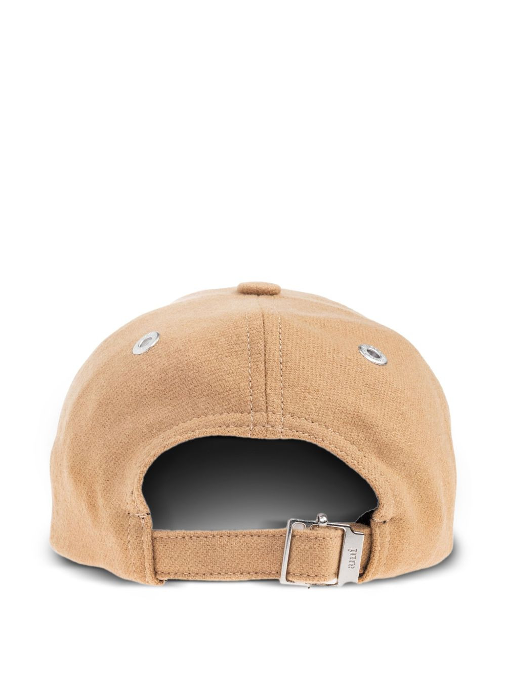 embroidered wool cap - 2