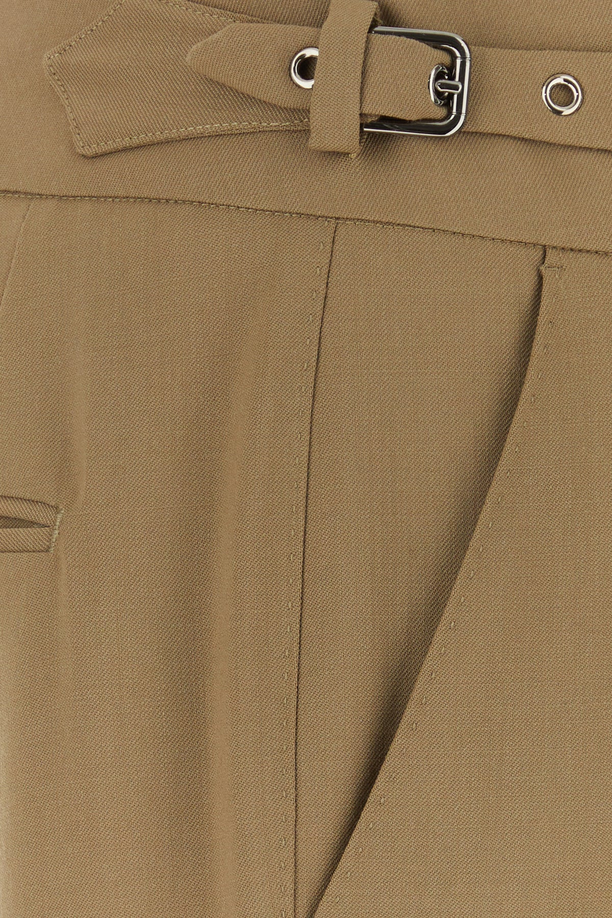 Cappuccino stretch wool pant - 5