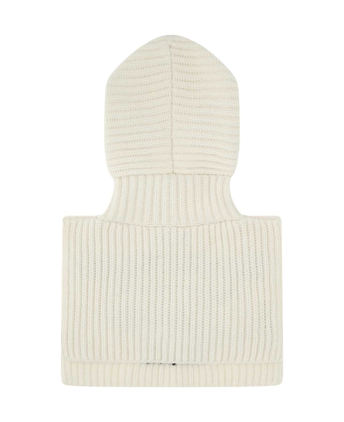 Ivory Cashmere Balaclava - 2
