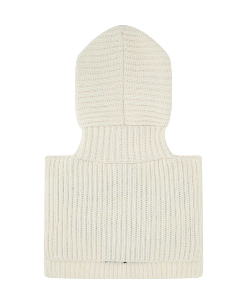 Prada Ivory Cashmere Balaclava outlook