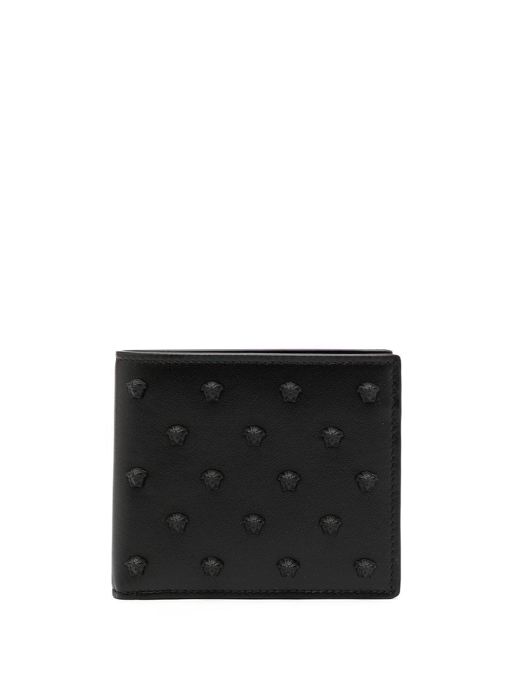 Medusa-stud bi-fold wallet - 1