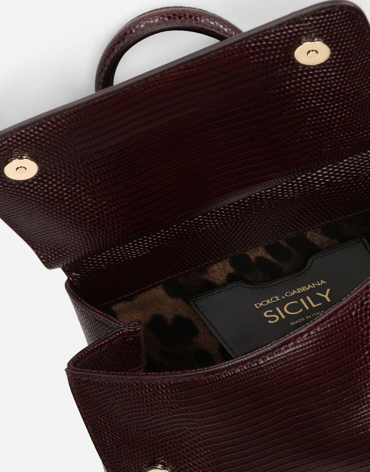 Small Sicily bag in Dauphine calfskin - 5