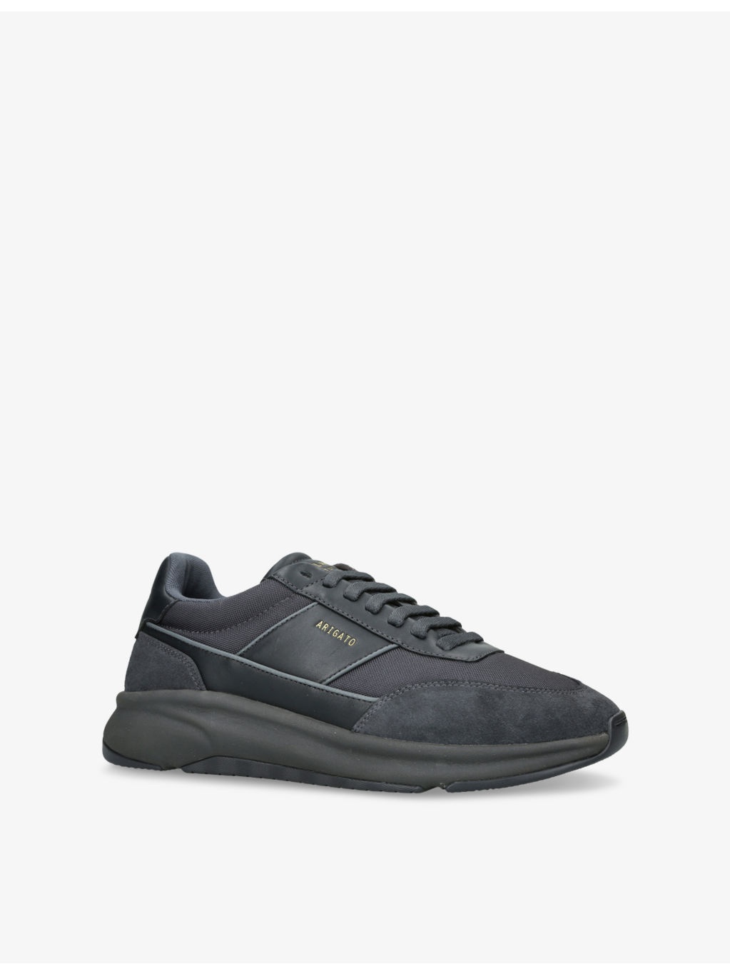 Genesis Neo Runner Suede and Leather Low-Top Trainers - 4