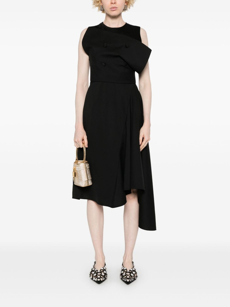 Givenchy asymmetric midi dress outlook