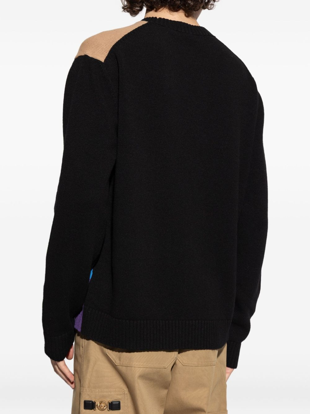 Medusa Head wool sweater - 4