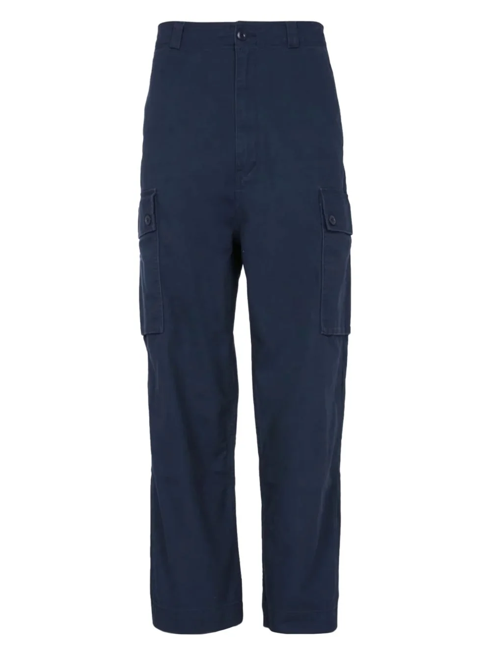 cargo straight-leg trousers - 1