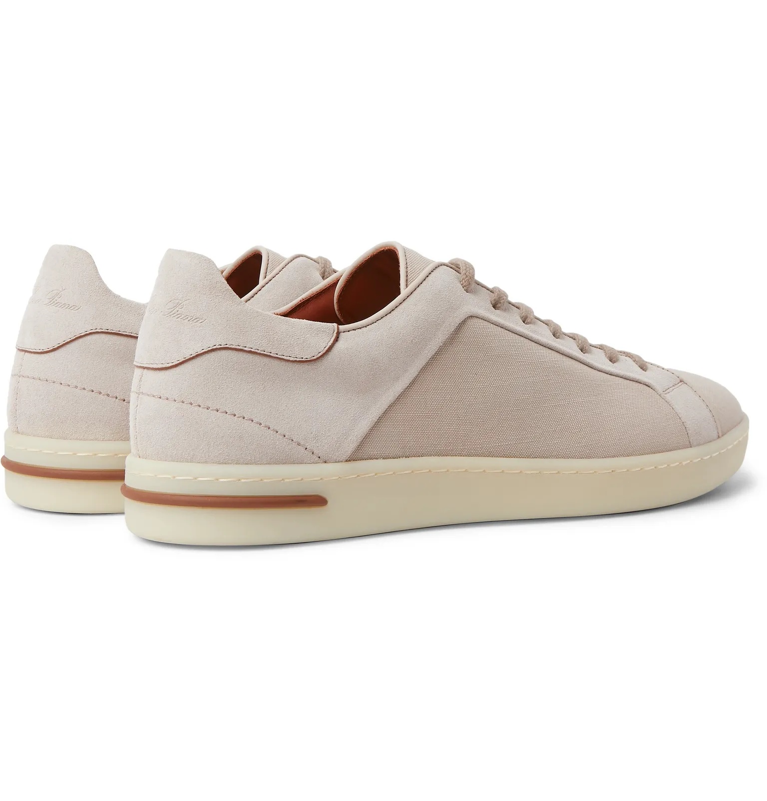 Traveller Suede and Canvas Sneakers - 6