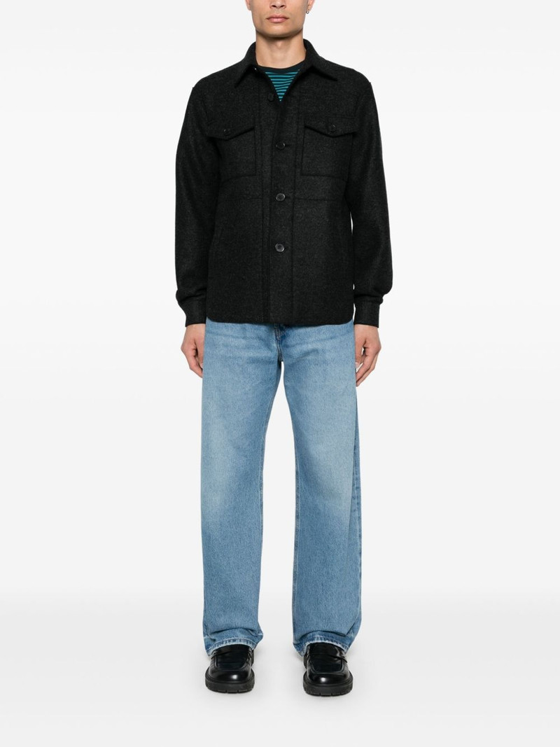 Harris Wharf London wool jacket outlook