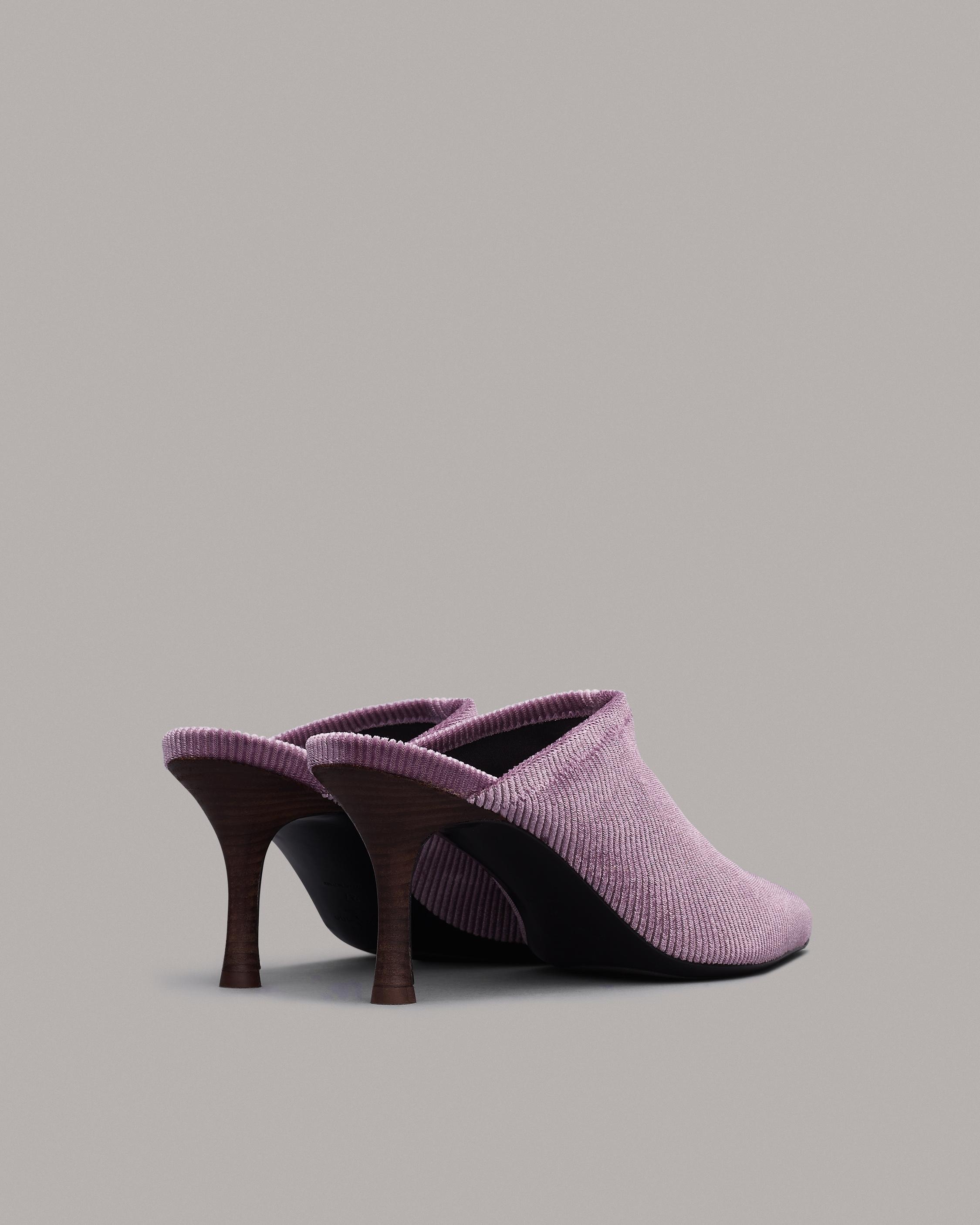 Brea Mule - Velour Corduroy
Heeled Mule - 3