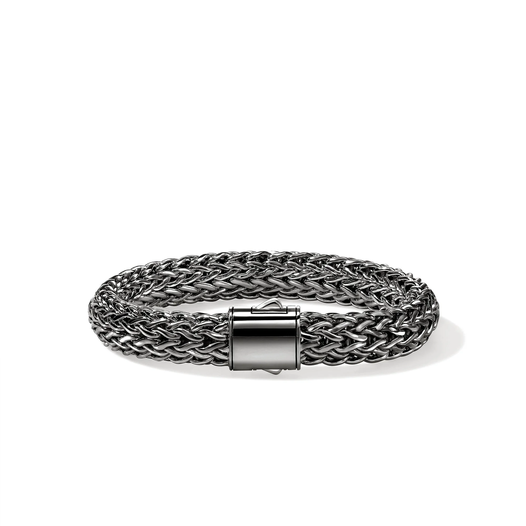 Icon Bracelet, Dark Silver, 10.5MM - 1