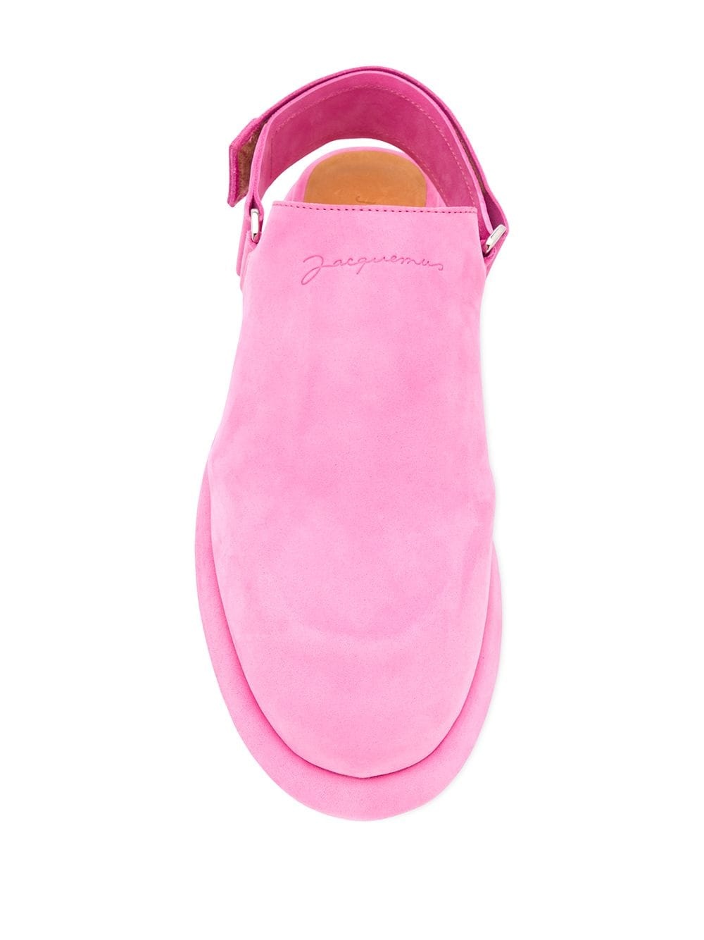 slingback leather loafers - 4