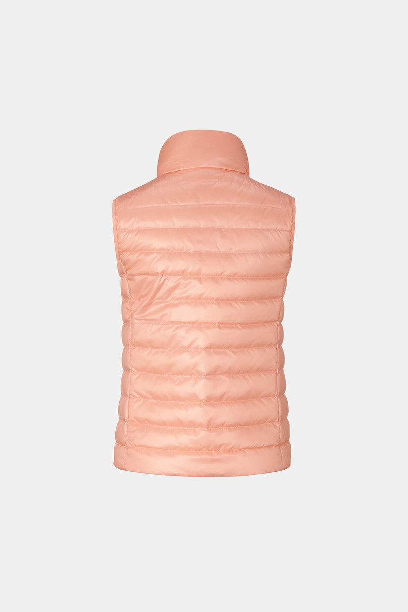 Florisa lightweight down vest in Pink 8