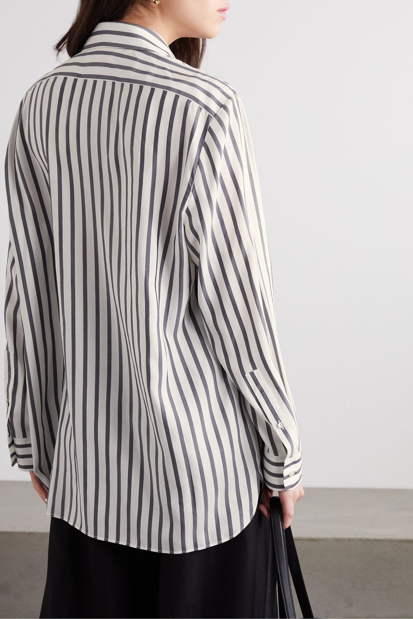 Big Sisea striped silk shirt - 4