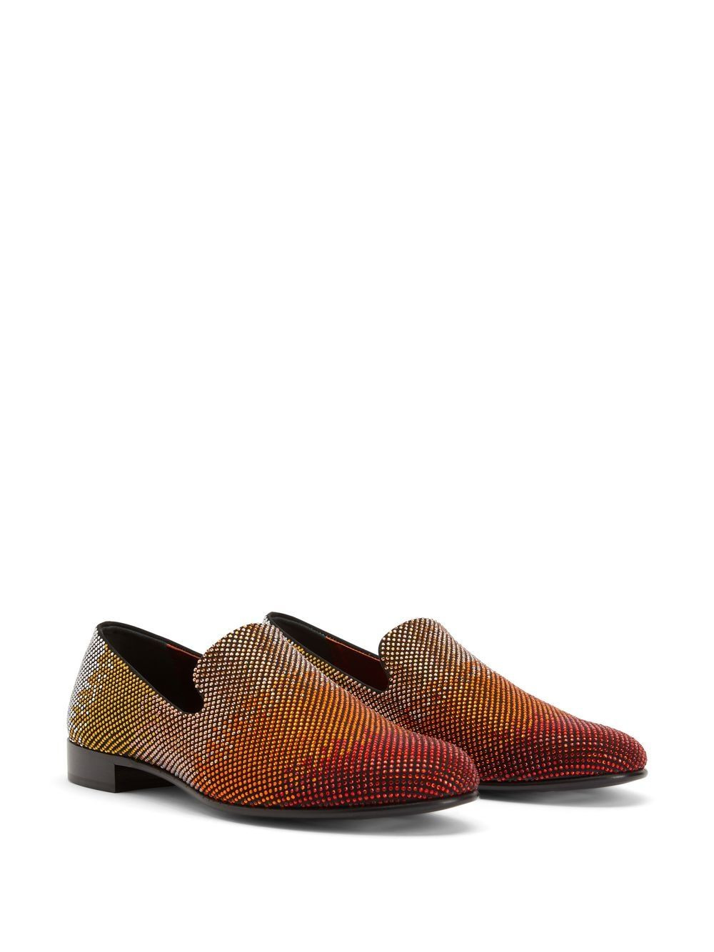 Lewis Sparkle crystal-embellished loafers - 2