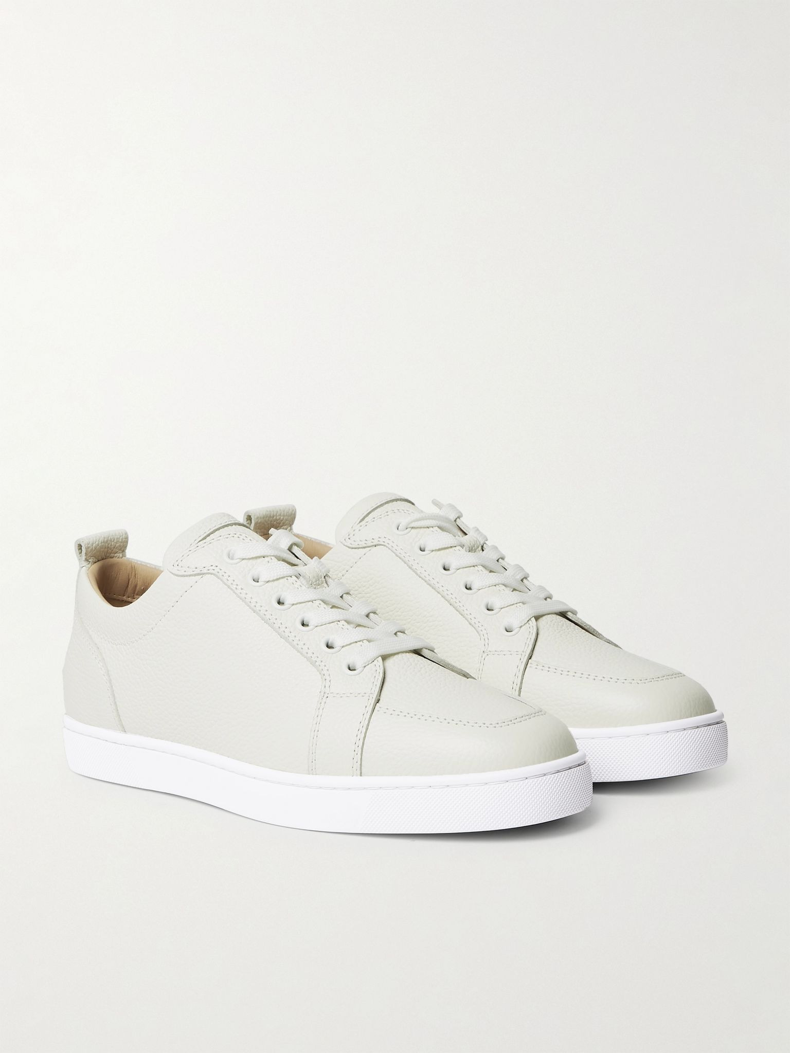 Rantulow Full-Grain Leather Sneakers Off-white - 3
